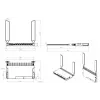 Mikrotik L009UiGS-2HaxD-IN Wireless Router Gigabit Ethernet Single-Band (2,4 GHz) Rot