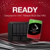 Seagate IronWolf ST10000VN000 interne Festplatte 10 TB 7200 RPM 256 MB 3,5 Zoll Serial ATA III