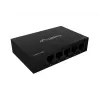 LANBERG DSM1-1005 Netzwerk-Switch 5x 1 Gb/s unmanaged Desktop, Metallgehäuse, 12V