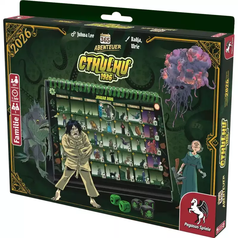 365 adventure - Cthulhu 1926 (Edition 2026), Puzzle Game