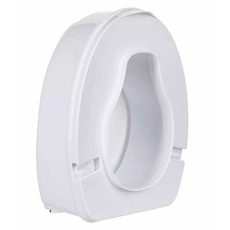 ActionMED NT10AM Toilettensitzerhöhung mit Deckel, 10 cm
