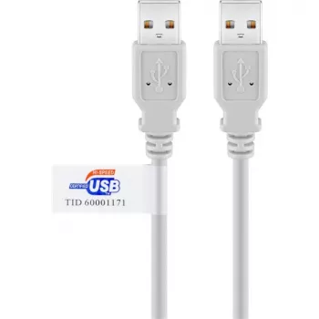 Goobay 50796 USB-Kabel Grau