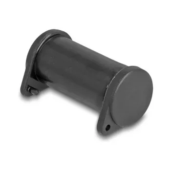 DeLOCK 60671 Anschluss-Staubschutzkappe 10 Stück DL4 Silikon Schwarz 14x29x14 mm