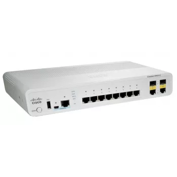 Managed Switch Cisco Catalyst WS-C2960C-8TC-L L2 8x Fast Ethernet