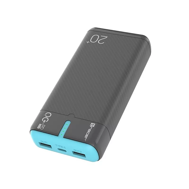 Tracer EnerGen 20000 mAh Schwarz, Blau