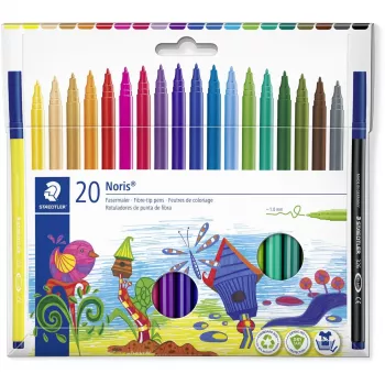 Permanentmarker Rundspitze Staedtler 326 C20 sortierte Farben