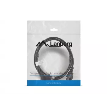 Lanberg CA-C13C-10CC-0018-BK Stromkabel Schwarz 1,8 m C13-Kupplung CEE7/7 (CA-C13C-10CC-0018-BK)