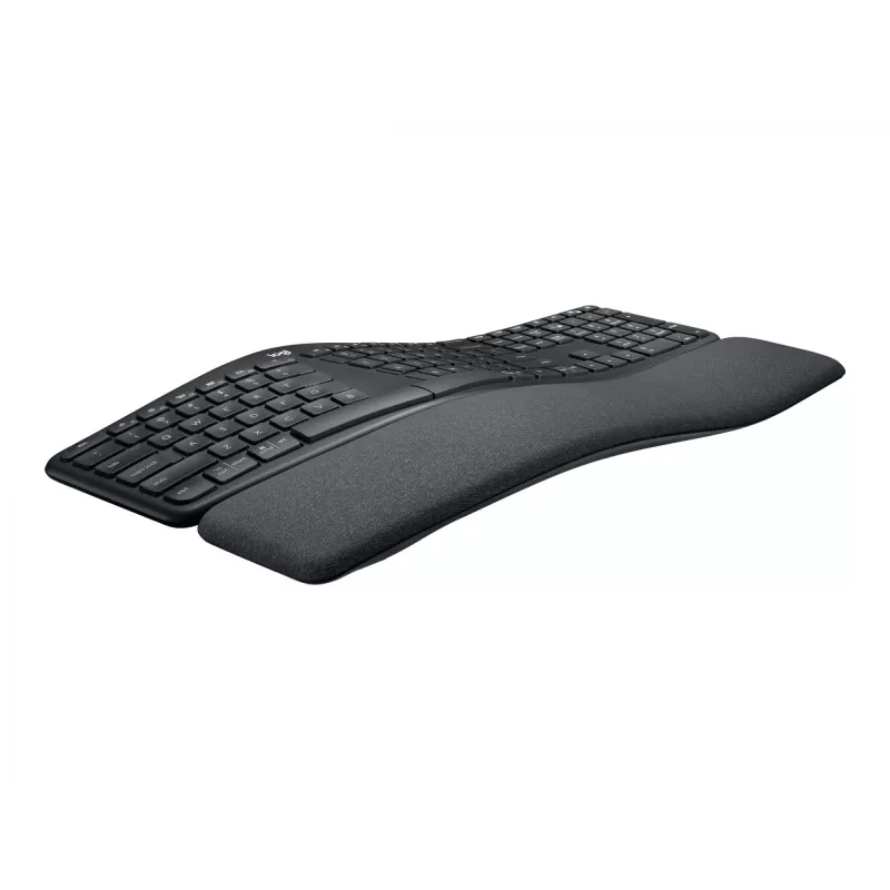 Logitech Ergo K860 for Business Tastatur RF Wireless + Bluetooth Swiss Graphit (920-010347)