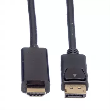 DisplayPort-Kabel ROLINE DP - UHDTV M/M 2 m