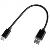 UNITEK USB-KABEL USB-A — USB-C 25CM, Y-C480BK