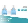 Digitus DK-1512-150 RJ45 Netzwerkkabel CAT 5e U/UTP Grau 15m