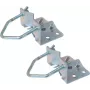Mastfußschelle S/CONN ShiverPeaks 89857-SET Stahl verzinkt für Masten bis 60 mm
