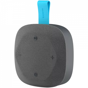 Canyon Hexagon 10 - Bluetooth 5.3 Lautsprecher - USB-C - Kartenleser - IPX5 - blau-grau