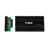 HDD-Gehäuse IBOX HD-02 Schwarz für 2,5-Zoll-SATA-Laufwerke, USB 3.2 Gen 1 (Typ A), ein Einschub, Metall