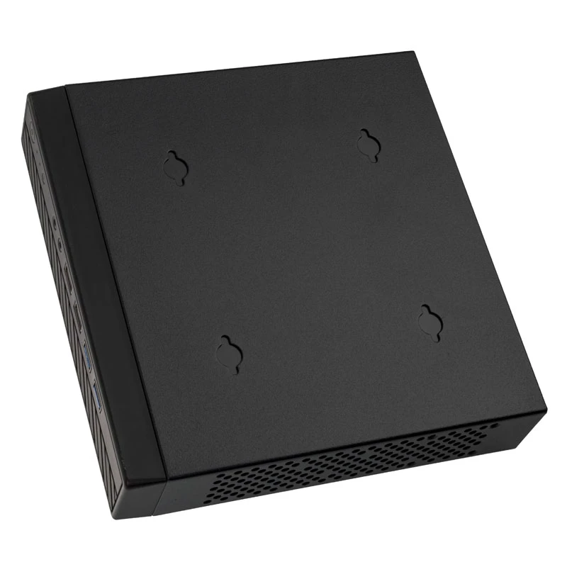 Akasa Cypher MX3 - Mini-Tower - PC - SGCC - Schwarz - Thin Mini-ITX - Festplatte - Stromversorgung (A-ITX38U3-M1B)