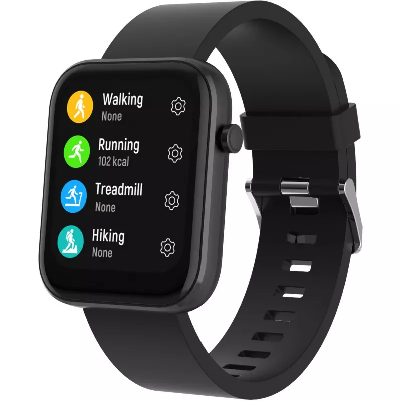 DENVER SW-182 - Smartwatch mit Armband - 4,3 cm (1,7 Zoll) Display - Bluetooth - Schwarz (116111000580)