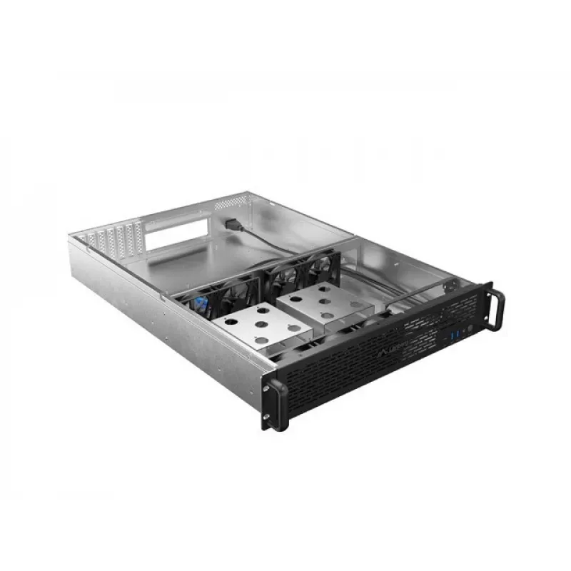 Rack-Chassis Lanberg SC01-6502-12B 2U Schwarz 7 Lüfter