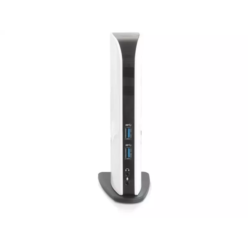 Laptop-Dock DeLOCK 87568 Kabelgebunden Schwarz Weiß