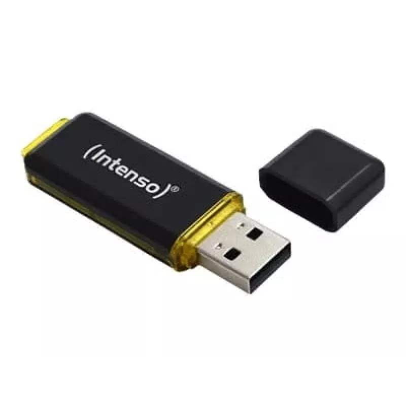 USB flash drive Intenso 256 GB USB Type-A 3.2 Gen 1 Schwarz Gelb