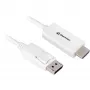 DisplayPort 1.2 Adapterkabel Sharkoon 4K, 1 m Länge