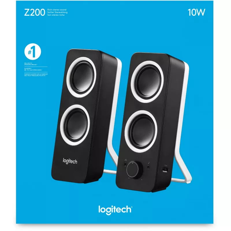 Lautsprecher | LOGITECH | Schwarz | 980-000810