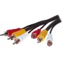 Videokabel ShiverPeaks 90024-10.0 — 10,0 m, 3 analoge Cinch-Stecker