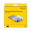 DeLOCK USB Type-C Dockingstation für 1 x U.2 SSD Schwarz