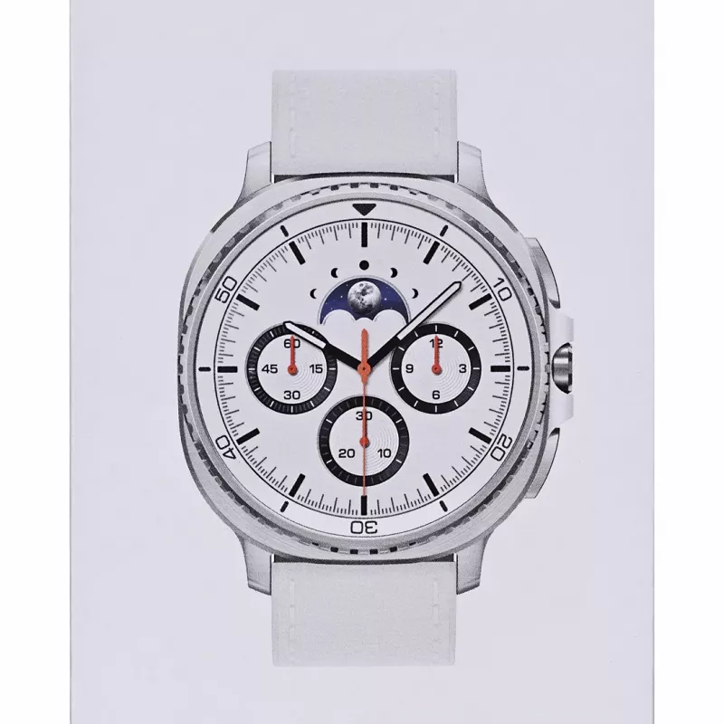 Smartwatch Samsung Galaxy Watch 8 Classic 46 mm Silber — 3,3 cm AMOLED, 4G, 64 GB, 445 mAh