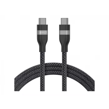 USB-C-auf-USB-C-Kabel Anker A82E2 — USB 2.0, 0,9 m, Schwarz