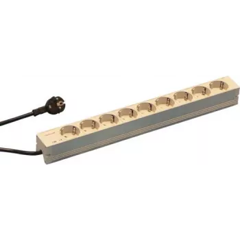 Schroff 60110-202 Stromverteilereinheit (PDU) 9 AC-Ausgänge 1U Grau (60110202)