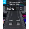 USB-C-auf-USB-C-Kabel Anker A82E2 — USB 2.0, 1,8 m, schwarz