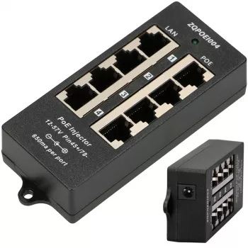 PoE-Adapter Extralink EX.12646 Fast Ethernet 48 V 10 1000 Mbit/s