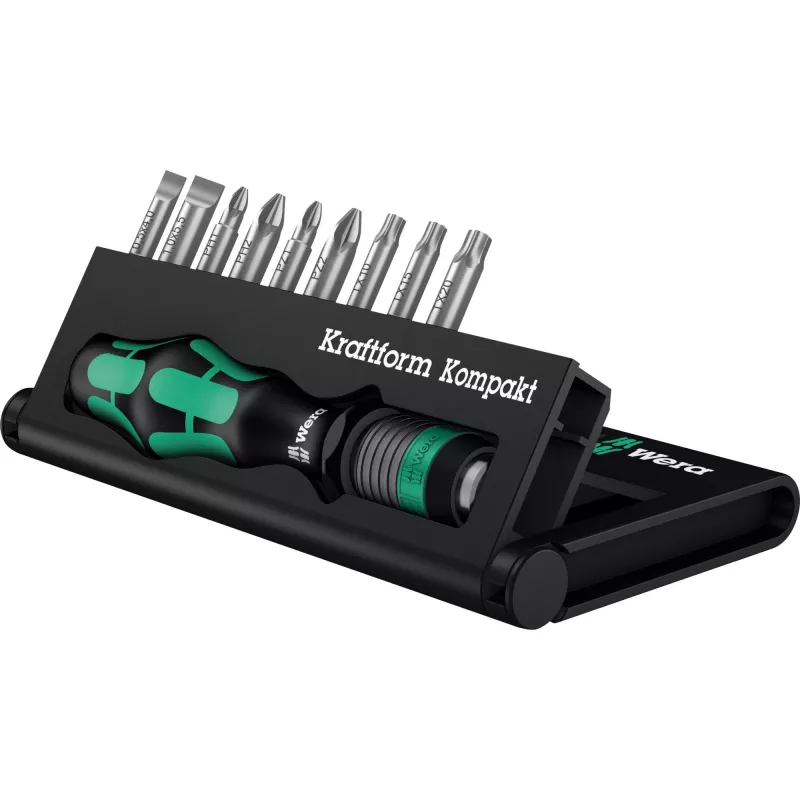 Wera Kraftform Kompakt 10 - Bit-Sortiment - 10 teilig