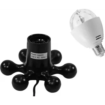 LED-Set EUROLITE BC-1 RGB Schwarz Hexopus Socket — RGB-LED-Beleuchtungsset für Effekte