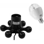 LED-Set EUROLITE BC-1 RGB Schwarz Hexopus Socket — RGB-LED-Beleuchtungsset für Effekte