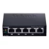 D-Link DGS-1005P/E Netzwerk-Switch Unmanaged Gigabit Ethernet (10/100/1000) Power over Ethernet (PoE) Schwarz