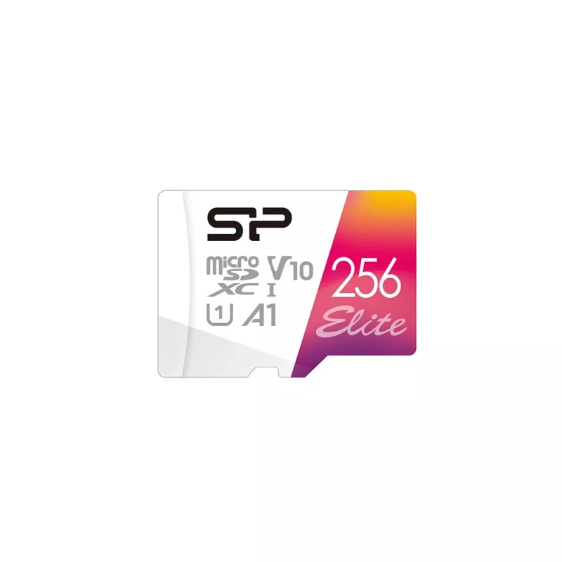 Flash-Speicher Silicon Power 256 GB microSDXC UHS-I Elite