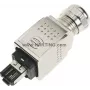 RJ45-Steckverbinder Harting Han PushPull 09 35 226 0401 gerade, 4-polig, Einbaueinsatz
