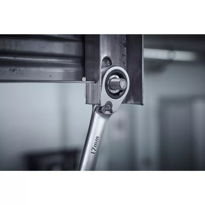 Ringratschenschlüsselsatz Wiha 44661, umschaltbar, 12-teilig, Schlüsselweiten SW 8–19 mm