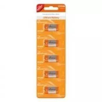 MediaRange - Batterie 5 x CR123A - Li - 1300 mAh (MRBAT150)