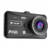 Dashcam TRACER 4TS Full HD Dual-Channel-Dashcam, 2 MP Hauptkamera, 0,4 MP Innenkamera, 140°/60° Winkel, 4 Zoll IPS-Anzeige, 150 mAh Akku, Aluminiumgehäuse, Parkassistent