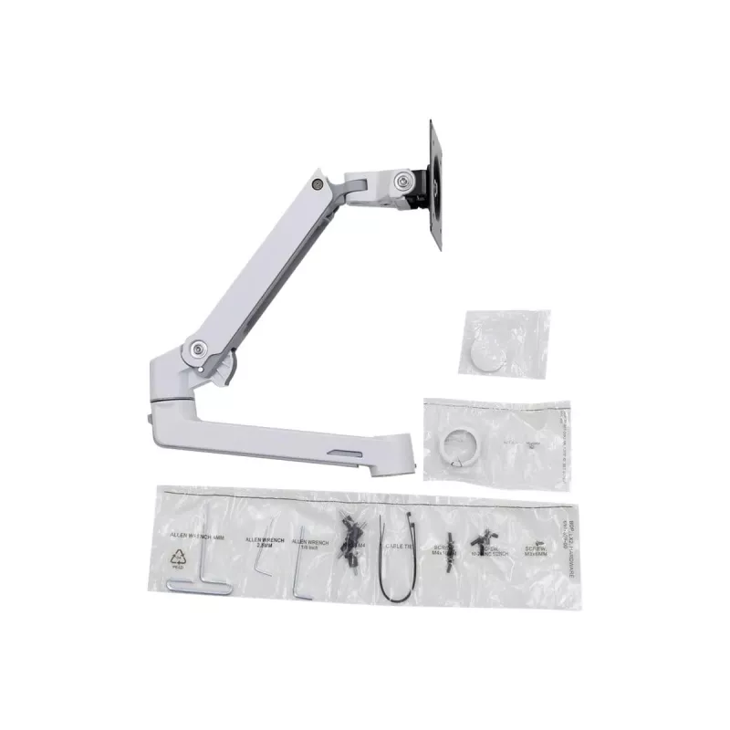 Ergotron LX Extension and Collar Kit - Befestigungskomponente (Gelenkarm, Installationselemente, Kappe, Stangenkragen)