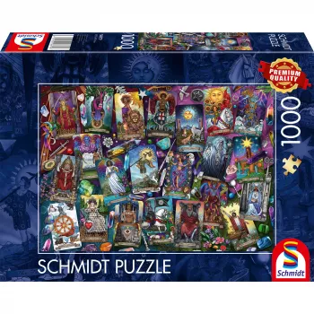 Puzzle, schmidt spiele Mysterious Tarot Cards — 1000 Teile