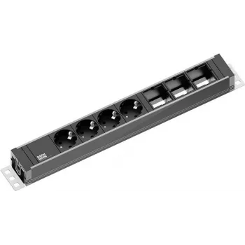 Stromverteiler Bachmann 922.0071 3m 4 AC-Steckdosen Innenbereich