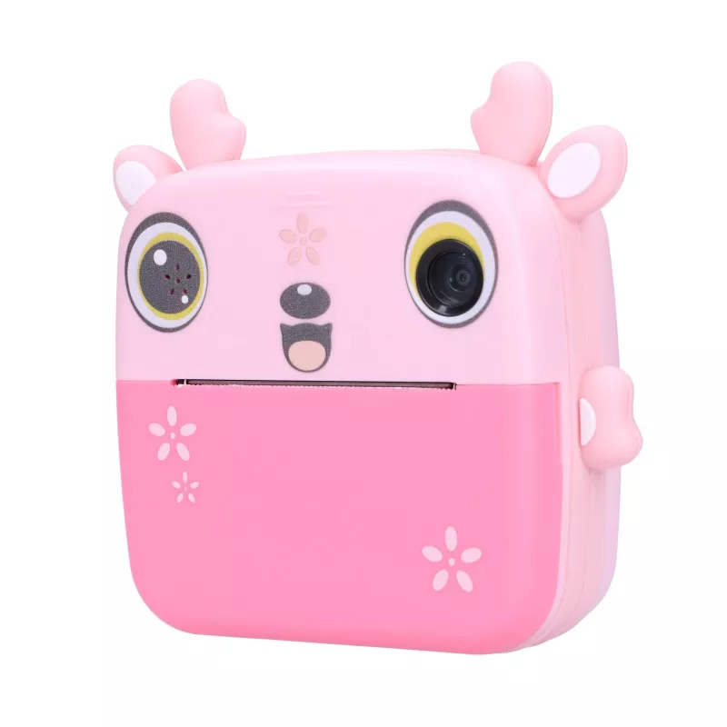 Extralink Set | Thermodrucker EPP-005 Pink + Thermopapier 3 Rollen | fawn