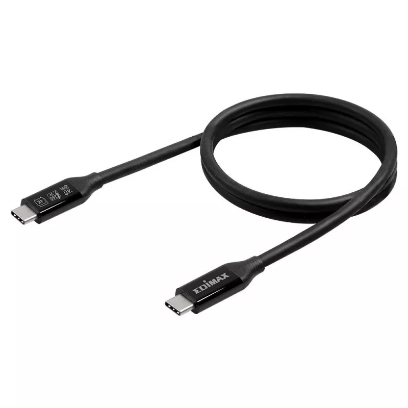 Edimax UC4 1 m 40 Gbit/s Schwarz
