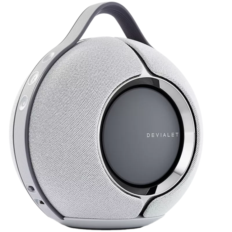Devialet Mania Hellgrau mit Dock