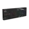 Mechanische Gaming-Tastatur SAVIO STYX Outemu Red — Full-Size 104-Tasten USB kabelgebunden, RGB, ANSI US International, 1,5 m, Schwarz