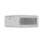 LANBERG wandmontierter 19-Zoll-Installationsschrank 4U 600x600 mm, grau
