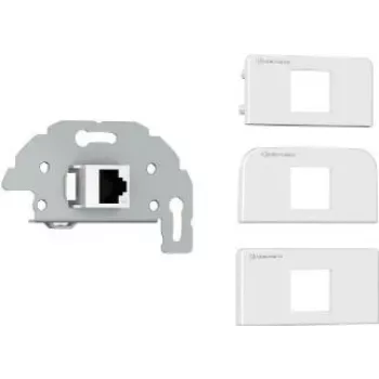 Kindermann 7456000526 RJ-45 Grau - Weiß Steckdose (7456000526)